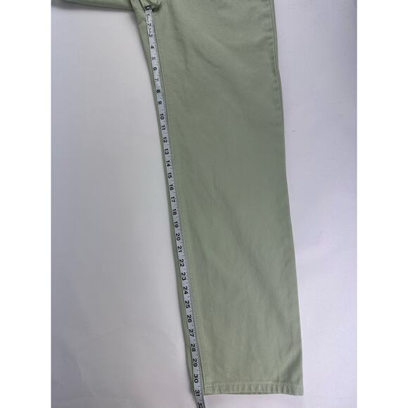 Empyre Size 0 Tori Sage Skate Jeans Green Relaxed Baggy High Rise Y2K Streetwear - Picture 14 of 15